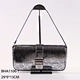 vintage black shoulder bag